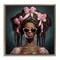 Stupell Industries Rococo Woman With Bows Floating Frame, design by Grotto Studios